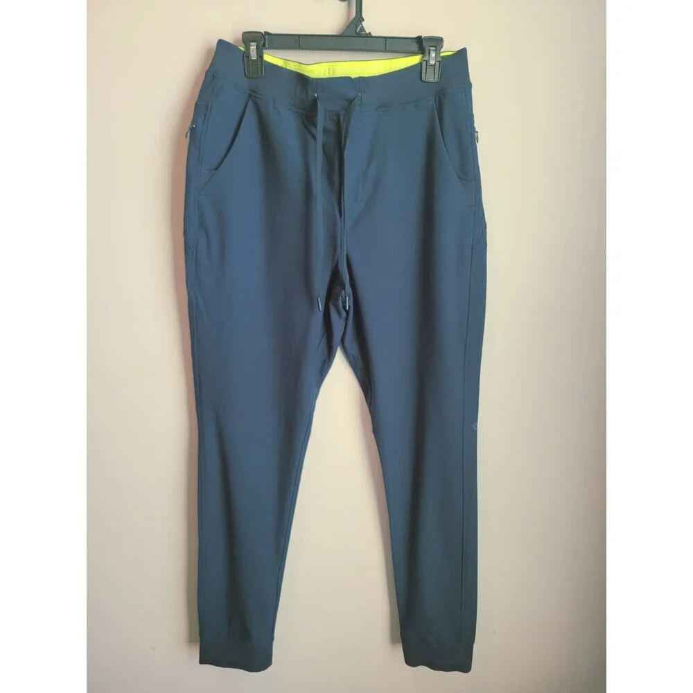 Birddogs Classic Fit Jogger Pants Men's XL Blue Drawsting New